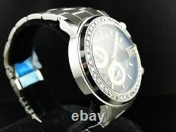 Mens 3.5 Ct Diamond 101G Gucci Ya101334 Chrono Watch