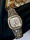 Mens Baguette Custom Fully Ice out Sport Iced Cz VVS Quality Stainless Steel