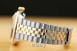 Mens Rolex Datejust Two Tone 18k Yellow Gold Stainless Steel Watch Rolex Band