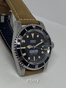 Mens Seiko Vintage Military CUSTOM 39.5mm Divers Watch