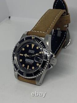 Mens Seiko Vintage Military CUSTOM 39.5mm Divers Watch