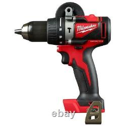 Milwaukee 2902-20 M18 18-Volt 1/2-Inch Brushless Hammer Drill Bare Tool