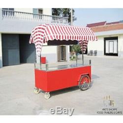 Mobile Food Cart Stand -Certified, Stainless Steel, Customized for Any Operation