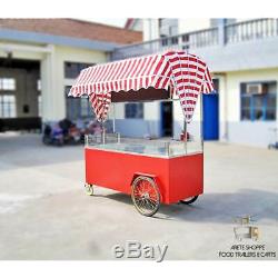 Mobile Food Cart Stand -Certified, Stainless Steel, Customized for Any Operation