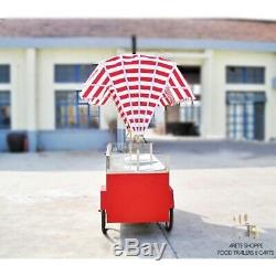 Mobile Food Cart Stand -Certified, Stainless Steel, Customized for Any Operation