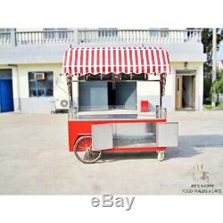 Mobile Food Cart Stand -Certified, Stainless Steel, Customized for Any Operation