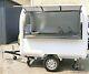 Mobile Food Cart Trailer CE Certified, Stainless Steel, Customized Food Trucks