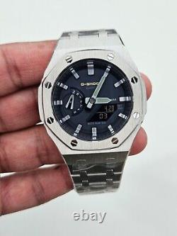 Modded G-Shock GA-2100 Full Stainless Steel Custom Watch