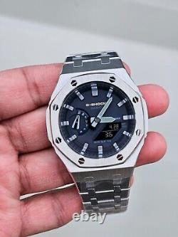 Modded G-Shock GA-2100 Full Stainless Steel Custom Watch