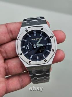 Modded G-Shock GA-2100 Full Stainless Steel Custom Watch