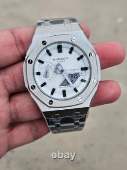 Modded G-Shock GA-2100 Full Stainless Steel Custom Watch