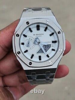 Modded G-Shock GA-2100 Full Stainless Steel Custom Watch