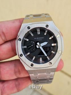 Modded G-Shock GA-2100 Full Stainless Steel Custom Watch