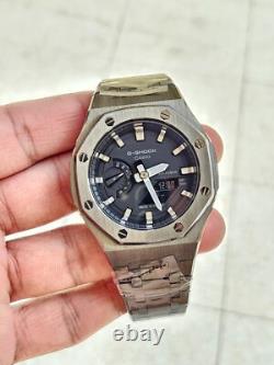 Modded G-Shock GA-2100 Full Stainless Steel Custom Watch