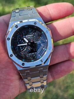 Modded G-Shock GA-2100 Full Stainless Steel Custom Watch