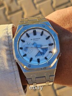 Modded G-Shock GA-2100 Full Stainless Steel Custom Watch