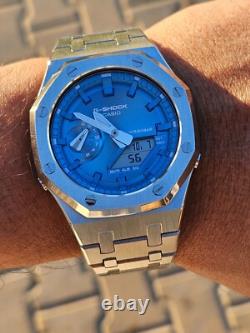 Modded G-Shock GA-2100 Full Stainless Steel Custom Watch