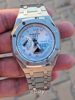 Modded G-Shock GA-2100 Full Stainless Steel Custom Watch