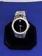 Movado (84 G1 1890) Valeto Stainless Steel Custom Diamond Bezel Watch