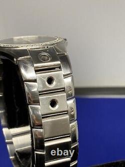 Movado (84 G1 1890) Valeto Stainless Steel Custom Diamond Bezel Watch