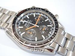 NEW SIEKO SPEED-MASTER HOMAGE MOON Watch CHRONO CAL. VK63A QUARTZ BLACK DIAL