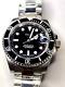 NH35 Movement Custom Watch -Black Sub 40mm Automatic Solid Stainless Steel