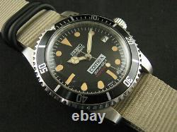 New 39.5MM SEIKO SUBDIVER Automatic Date Water Proof Tested Free Shipping