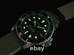 New 39.5MM SEIKO SUBDIVER Automatic Date Water Proof Tested Free Shipping