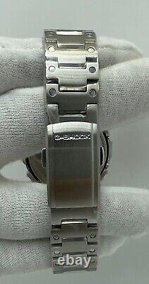 New CASIO G-SHOCK DW-5600E CUSTOM FULL METAL Silver STAINLESS STEEL