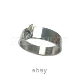 New Custom 4cm High Binding Collar Stainless Steel Collar Slave Collar Couple