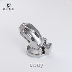 New Custom Chastity Lock Stainless Steel Abstinence Long-term Wear Chastity Cage