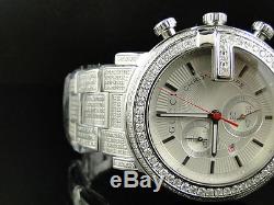 New Custom Mens 101 G Chrono Real 44 MM Diamond Gucci Ya101334 Watch 8.85 Ct