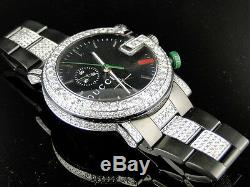 New Custom Mens Diamond Gucci Ya101331 Watch 9 Ct Sides And Band