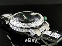 New Custom Mens Diamond Gucci Ya101331 Watch 9 Ct Sides And Band