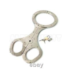 New Custom Removable Stainless Steel Bdsm Collar Hand Cuffs Slave Wrist Collar