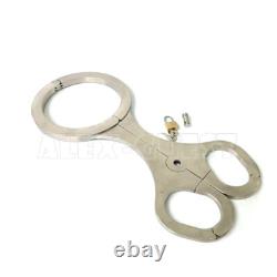 New Custom Removable Stainless Steel Bdsm Collar Hand Cuffs Slave Wrist Collar