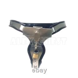 New Custom Stainless Steel Chastity Lock Women Adjustable Chastity Belt Bondage