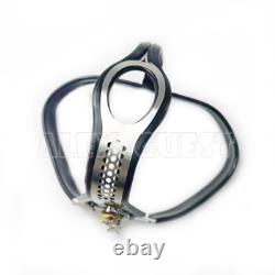 New Custom Stainless Steel Chastity Lock Women Adjustable Chastity Belt Bondage