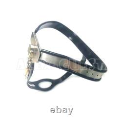 New Custom Stainless Steel Chastity Lock Women Adjustable Chastity Belt Bondage