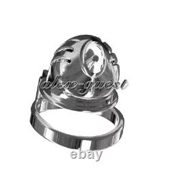 New Custom stainless steel Cb Lock Chastity Device Long-term Wear Chastity Cage