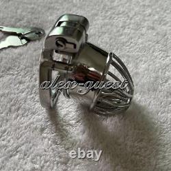 New Customized Stainless Steel Chastity Lock Cb Lock Abstinence Chastity Cage