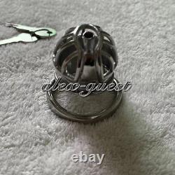 New Customized Stainless Steel Chastity Lock Cb Lock Abstinence Chastity Cage