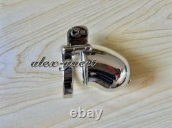 New Customized Stainless Steel Chastity Lock Cb Lock Abstinence Chastity Cage