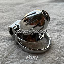 New Customized Stainless Steel Chastity Lock Cb Lock Abstinence Chastity Cage