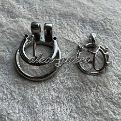 New Customized Stainless Steel Chastity Lock Cb Lock Abstinence Chastity Cage