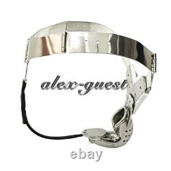 New Luxury Custom Design Male Portable Stainless Steel Chastity Belt Lock Cage