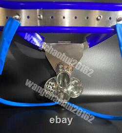 New Male Custom Stainless Steel Adjustable Chastity Belt With Remote APP Unlock