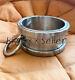 New Overweight 3kg Stainless Steel Collar Thickened Height 8cm With Large Rings