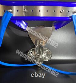 New Stainless Steel Male Custom Adjustable Chastity Belt with Remote APP Unlock