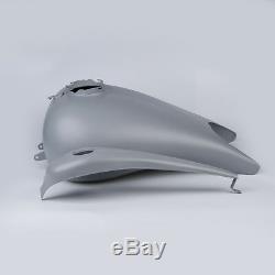 New Stretch 6.6 Gallon Custom Gas Fuel Tank For Harley Touring Baggers FLHT FLTR